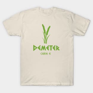 Demeter symbol cabin 4 T-Shirt